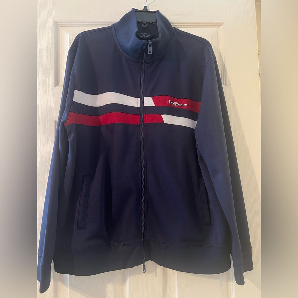 Ben Sherman Men’s Jacket in Blue Size XL